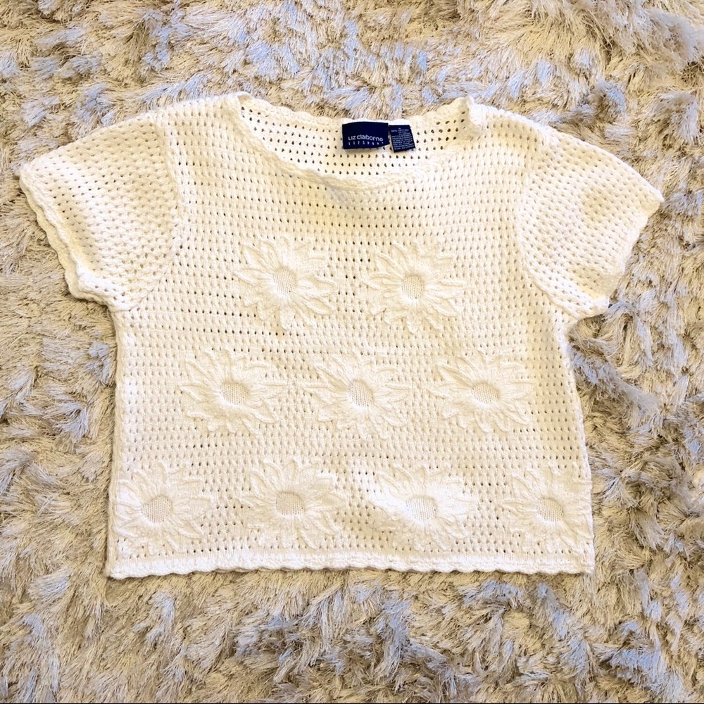 Crocheted top